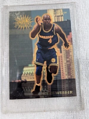 Chris Webber 1994 Fleer Tower of Power NBA Basketball Card - Image 1 of 2