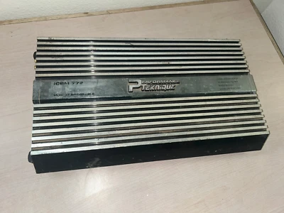 Performance Teknique 800w, 2 Channel Bridgeable Mosfet Amplifier Model ICBM-772  - Image 1 of 4