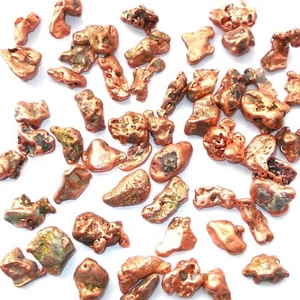 1 x Native Copper Nugget from Keweenaw Peninsula River Tumbled - Picture 1 of 1