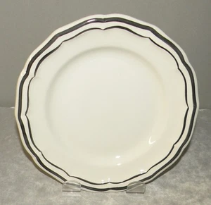 NEW Bread & Butter Plate , Filets Manganese Pattern GIEN NEW - Picture 1 of 4