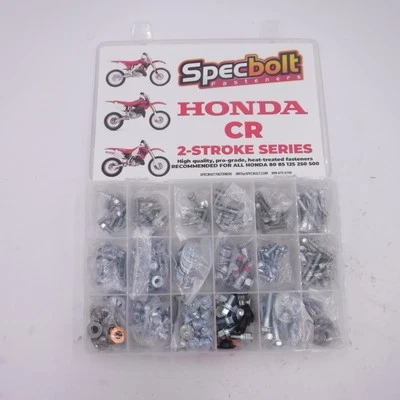 250pc Specbolt Bolt Kit Fits 1982-2007 Honda CR125R, CR250R