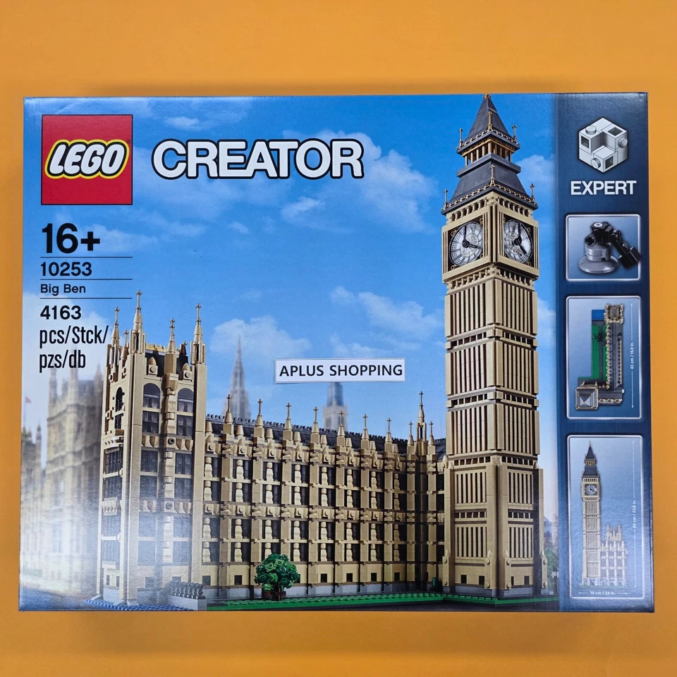 Lego 10253 Биг Бен 4163 шт. ускоренная доставка - запечатанный - Изображение 1 из 4