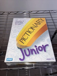 Pictionary Junior Board Game Parker Brothers 2005 “New Sealed” - Picture 1 of 2