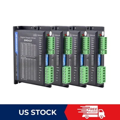 Controlador de motor paso a paso Nema23 DM542T 1.0-4.5A 18-50VDC de 4 ejes Foto 1 de 4