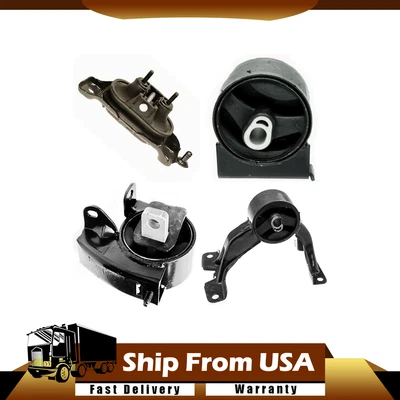 Soportes de motor de transmisión automática de motor 4 piezas para Town&Country/Dodge Grand Caravan 3,6 L Foto 1 de 4