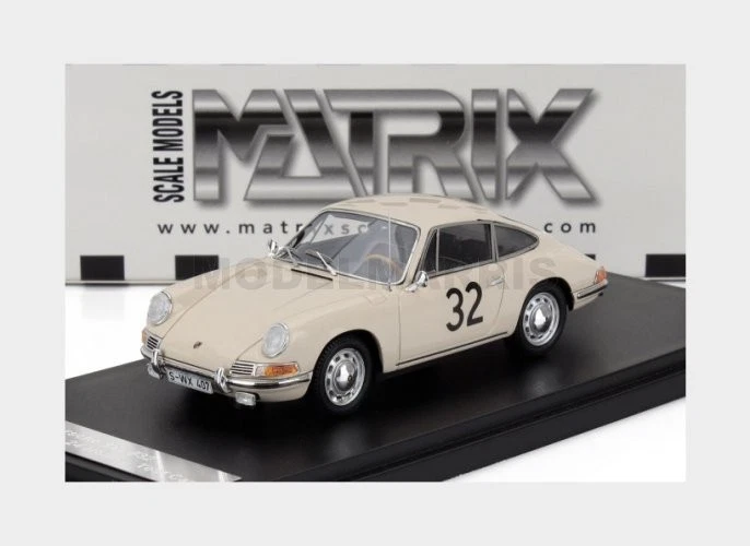 MATRIX SCALE MODELS MXR41607-012 PORSCHE - 911S COUPE N 32 TEST 24h LE MANS 1966 - Immagine 1 di 2