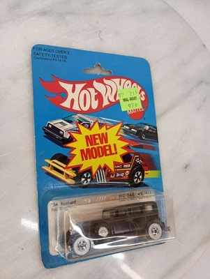 1981 Hot Wheels Black '34 Packard 3920 White Wall Tires - Image 1 of 3