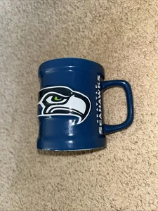 Seattle Seahawks Erhöhter Buchstabe Kaffeetasse Becher - Bild 1 von 2