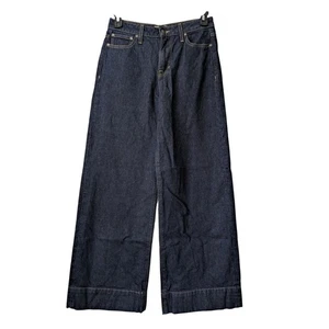J. Jeans Crew Point Sur Puddle in lavaggio risciacquo donna taglia 26 nuovi senza etichette $228 CC650 - Foto 1 di 7