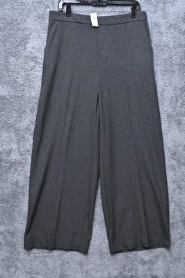 Banana Republic Hayden Pant Twill Trousers High Rise Gray Women's Size 12 NWTS - Image 1 of 4