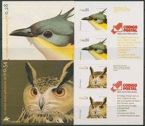Portugal 2002 Tiere Vögel Uhu Markenheftchen 2573+2575 MH postfrisch (C98445) - Imagen 1 de 1