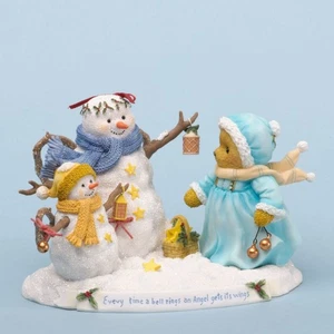 Cherished Teddies*CHRISTMAS*Noelle*SNOWMAN*Fill Season W/ Friendship*4034600 - Picture 1 of 1