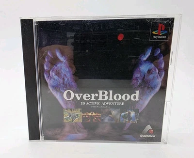 Japanese Overblood - A 3D Active Adventure Sony PlayStation 1 PS1 US Seller - Image 1 of 4