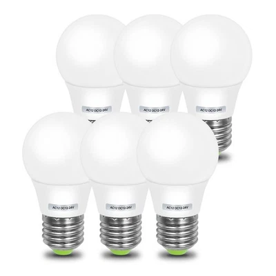 3W A15 Edison LED Light Bulbs E26 Medium Screw Base 40 Watt Equivalent 12V Lo... - Image 1 of 4