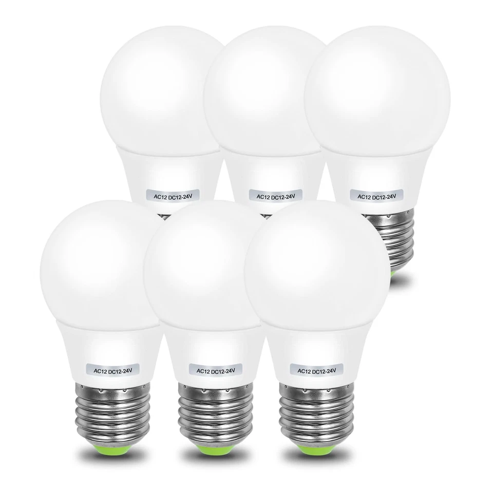 3W A15 Edison LED Light Bulbs E26 Medium Screw Base 40 Watt Equivalent 12V Lo... - Image 1 of 4