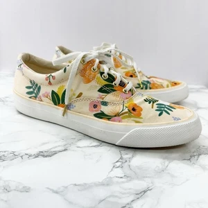 Zapatilla deportiva Keds x Rifle Paper Co Anchor Lively Peach floral con cordones para mujer 7 - Imagen 1 de 8