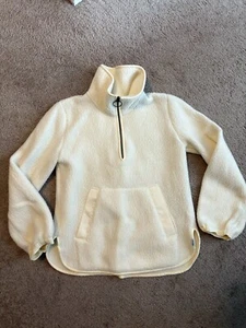 Madewell Sherpa Pullover XS - Picture 1 of 6