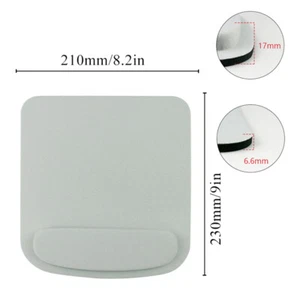 Mouse Silicone Wrist Rest Support Non-slip Hand Rest Wrist Guard Mouse Pad Soft - Picture 1 of 29
