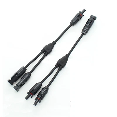 Solarstecker Kabel Y2-1 4mm² 2-Fach Buchse Verbindung für 2,5-6mm² SOLARION™