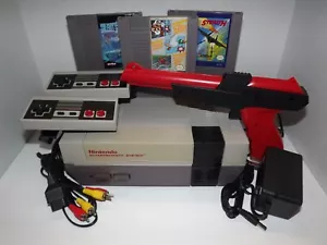 Nintendo NES System Console Super Mario Bundle with New 72 Pin Connector - Picture 1 of 12
