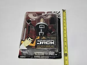 Space Battle Samurai Jack Action Figure Cartoon Network 2001 NEW Factory Sealed - Picture 1 of 8