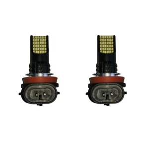 H11 H9 H8 72 SMD LED Fog Light Bright Driving DRL White Globes 2Pcs - Picture 1 of 7
