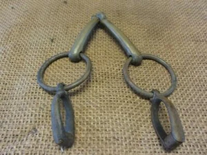 Vintage Nickel Watering Bit Cannot Rust British Harness Horse Antique 10514 - Picture 1 of 1
