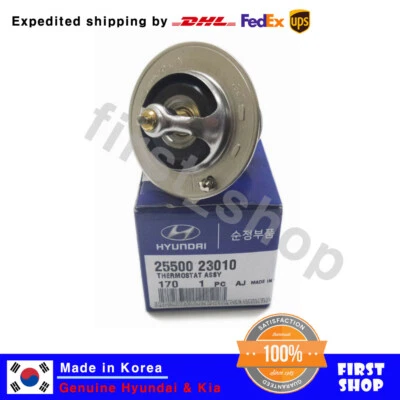 New 2550023010 OEM Thermostat Assembly For HYUNDAI & Kia Vehicles - Image 1 of 3