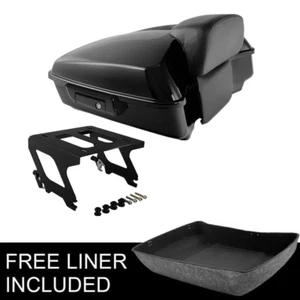 Chopped Trunk Backrest Solo Mount Fit For Harley Low Rider ST FXLRST 22-24 - Picture 1 of 11