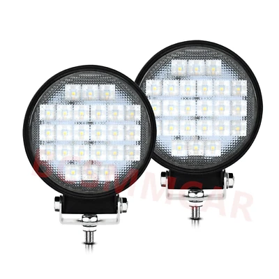 Luz antiniebla redonda LED de 2 piezas luz de conducción luz de trabajo 4 pulgadas 90 W para coche camión ATV SUV Foto 1 de 4