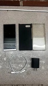 Blackberry Key 2 (4G) 6G/64GB Android Mobile Phone BBF100-4 With 2 Cases and Cha - Picture 1 of 3