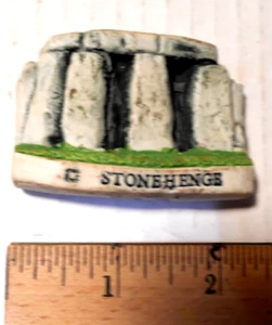 Calamita turistica StoneHenge Inghilterra ceramica vintage - Foto 1 di 3