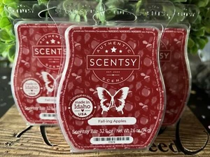 Lot of 3 Scentsy Fall-Ing Apples Wax Bars New Scent Warmer New - Picture 1 of 1