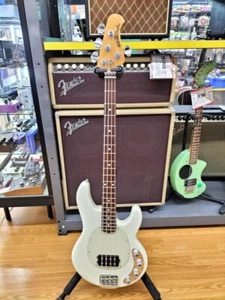 MUSIC MAN StingRay Special Ivory White Made in USA 2018 Solid Electric Guitar - Picture 1 of 18