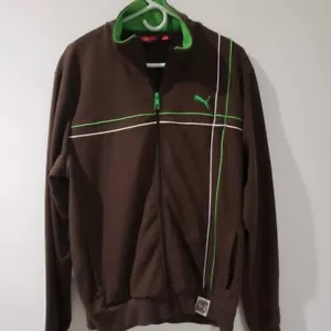 Vintage Men’s Puma Tracksuit Jacket Size Large - Picture 1 of 8