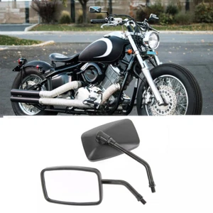 Motorcycle Side Rearview Mirrors for Honda Shadow Spirit 750 1100 VT600C VTX1100 - Picture 1 of 7