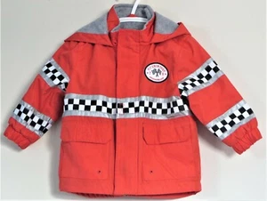Chaqueta de manga larga con capucha CARTER'S talla 12 meses naranja otoño primavera - Imagen 1 de 3