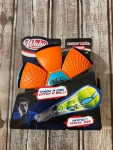 Phlat Ball Junior ORANGE Throw a Disc ~ Catch a Ball - Picture 1 of 3