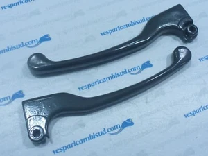 COPPIA LEVE ALLUMINIO VERNICIATE GRIGIO PER VESPA PK FL50/FL/FL1 Vesparicambisud - Foto 1 di 2