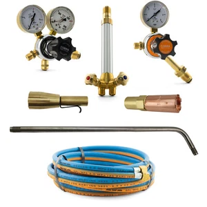 LPG Super Heating Torch Kit - SHP1+ Mixer + 450mm Barrel - 5m Hose - Oxy - Picture 1 of 7