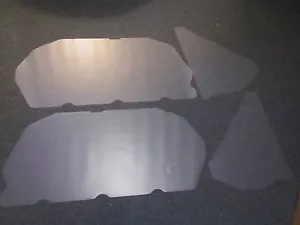 1967-1968 camaro and firebird coupe door panel watershield set - Picture 1 of 1