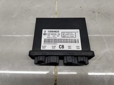 2010 CADILLAC SRX SECURITY THEFT LOCKING MODULE P/N 13504822 #003048 - Image 1 of 2