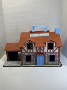 Vintage Fisher Price Little People Play Family 952 (House Only) 1980 READ Below - Picture 1 of 24