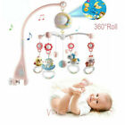 Rattle Crib Bed Mobile Bell Star Night Light Nursery Decor Spinning Baby Toy Usa