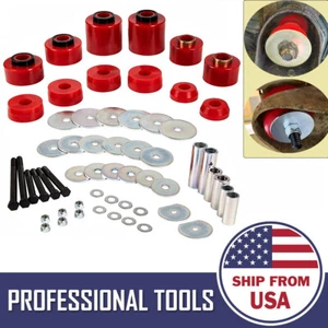 4.4123R Body Cab Mount Bushing Set For Ford F-150/F250/F350 1980-1998 2WD 4WD - Picture 1 of 10