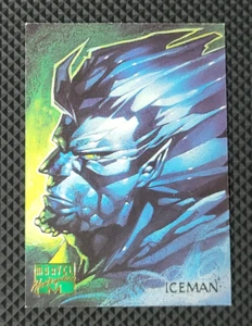1995 MARVEL MASTERPIECES - BASE CARD - ICEMAN # 46 - Picture 1 of 2