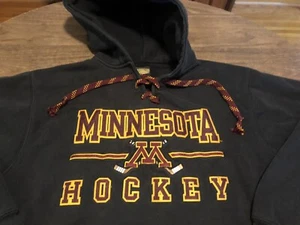 Minnesota Golden Gophers Hockey Embroidered Small Hoodie Sweatshirt - Picture 1 of 9