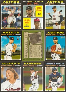 2020 Topps Heritage Houston Astros Complete Team Set Regular + UD + ML (39) - Picture 1 of 1