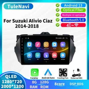 Radio de coche 4G para Suzuki Alivio Ciaz 2014-2018 Android Carplay multimedia GPS DSP - Imagen 1 de 24