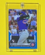 2022 MLB Topps Now Seiya Suzuki Rookie Card BLUE PARALLEL /49 SSP Cubs #578 RC🔥